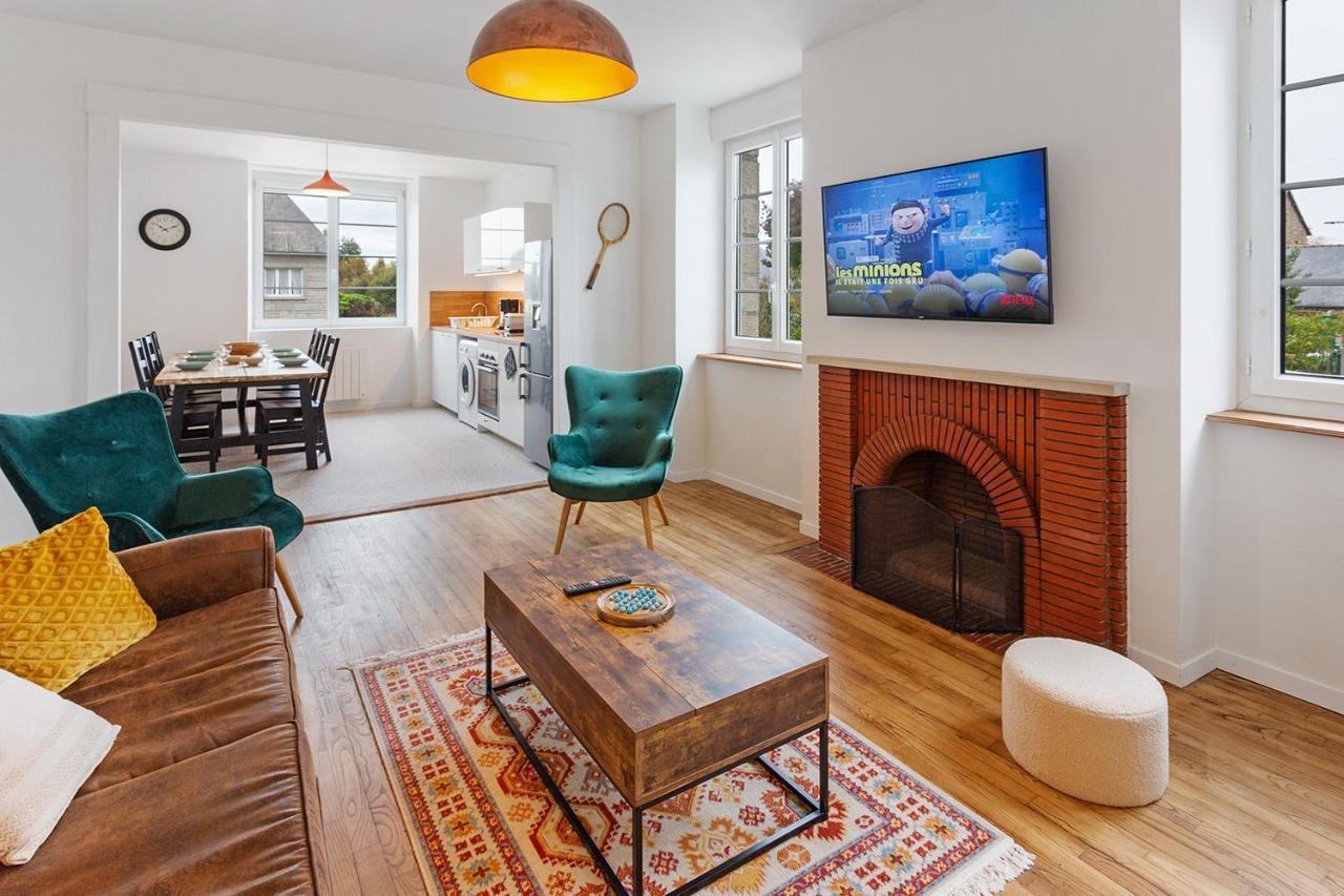 Loft British Au Pied Du Mont ! Leilighet Pontorson Eksteriør bilde